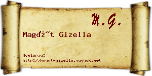 Magát Gizella névjegykártya